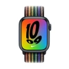 Apple Watch 38/ 40/ 41 mm Nike Sport Loop Strap - Rainbow (Pride Edition)