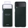 Samsung Galaxy Z Flip3 leather case Leather Cover EF-VF711LGEGWW - green