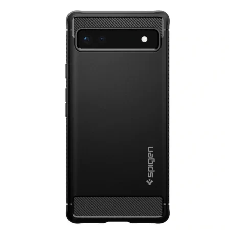 Spigen Rugged Armor case for Google Pixel 6a - black