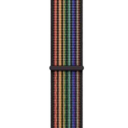 Apple Watch 42/ 44/ 45/ 49 Ultra Nike Sport Loop Strap - Rainbow (Pride Edition)