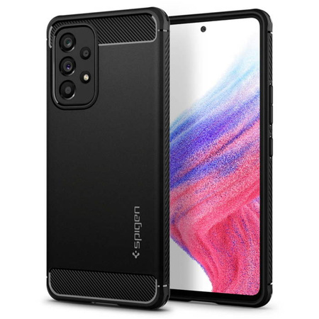 Samsung Galaxy A53 5G etui Spigen Rugged Armor ACS04159 - czarne