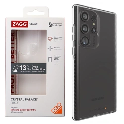 Samsung Galaxy S23 Ultra Zagg Gear4 Crystal Palace phone case - transparent