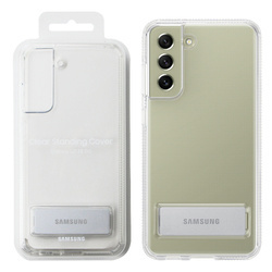 Etui na telefon Samsung Galaxy S21 FE 5G Clear Standing Cover - transparentny