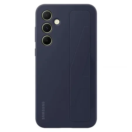 Samsung Galaxy A55 5G Standing Grip Phone Case - dark blue