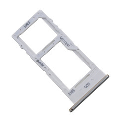 Szufladka kart SIM i karty pamięci micro-SD do Samsung Galaxy A51 5G oryginalna - biała