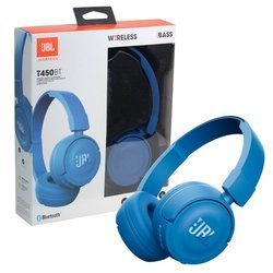 JBL Bluetooth in-ear headphones T450BT - blue