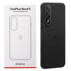 OnePlus Nord 5 Sandstone Magnetic Case - black