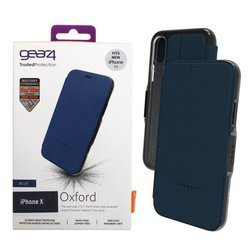 Apple iPhone X/ XS case GEAR4 Oxford IC8OXDBUE - dark blue