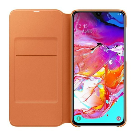 Etui na telefon Samsung Galaxy A70 Wallet Cover - białe