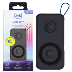 Powerbank 3MK PastelUp 10000 mAh 22.5W - czarny