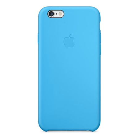 Apple iPhone 6 silicone case MGQJ2FE/A - blue