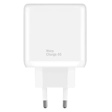 OnePlus Warp Charge 65W mains charger - white