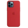 Silikonowe etui Apple iPhone 12 Pro Max Silicone Case MagSafe - czerwone (Red)