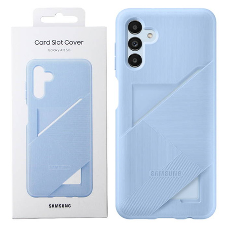 Etui na telefon Samsung Galaxy A13 5G Card Slot Cover - błękitne (Arctic Blue)