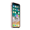 Apple iPhone X silicone case MQT62ZM/A - pink (Pink Sand)