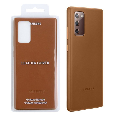 Samsung Galaxy Note 20 leather case Leather Cover EF-VN980LAEGWW - brown