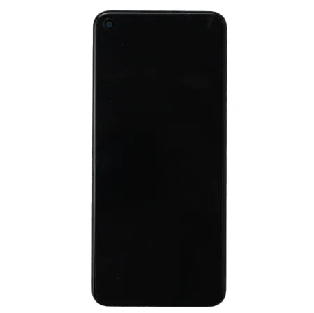 LCD display with bezel for Oppo A72 4G - black