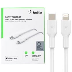 Belkin Boost Charge 1m USB-C to Lightning cable - white