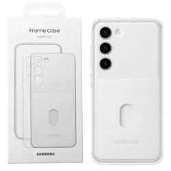 Samsung Galaxy S23 Plus Frame Case - white