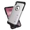 Spigen Slim Armor Case for Apple iPhone Xs Max - Silver (Satin Silver)