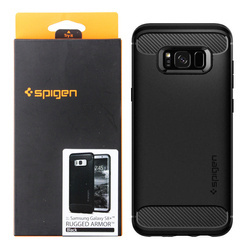Samsung Galaxy S8 Plus etui Spigen Rugged Armor 571CS21661 - czarne