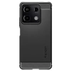 Etui na telefon Xiaomi Redmi Note 13 5G Spigen Rugged Armor - czarne (Matte Black)