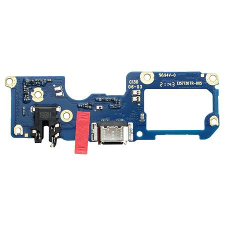 Board with USB-C charging connector, microphone and headphone connector for Realme 7 Pro