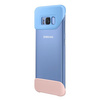 Samsung Galaxy S8 2Piece Cover phone case - blue and peach