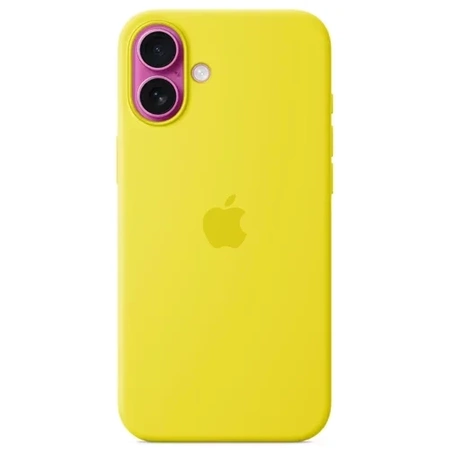 Apple iPhone 16 Plus Silicone Case MagSafe - Yellow (Star Fruit)