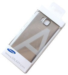 Battery Flap for Samsung Galaxy Alpha Back Cover - silver