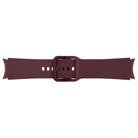 Silicone strap for Samsung Galaxy Watch 4/ 4 Classic/ 5/ 5 Pro/ 6/ 6 Classic Sport Band 20 mm S/M - Burgundy (Burgundy)