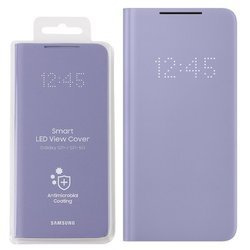 Samsung Galaxy S21 Plus 5G case LED View Cover EF-NG996PVEGWW - purple