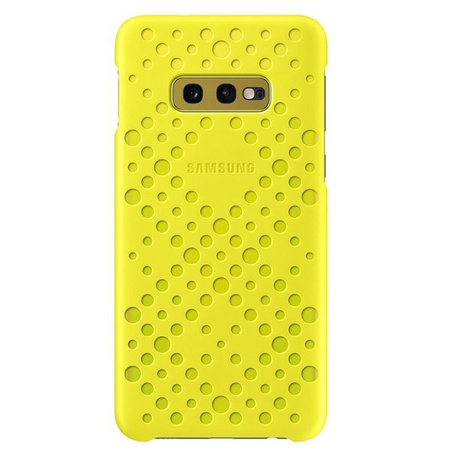 Samsung Galaxy S10e Pattern Cover phone case - yellow and white