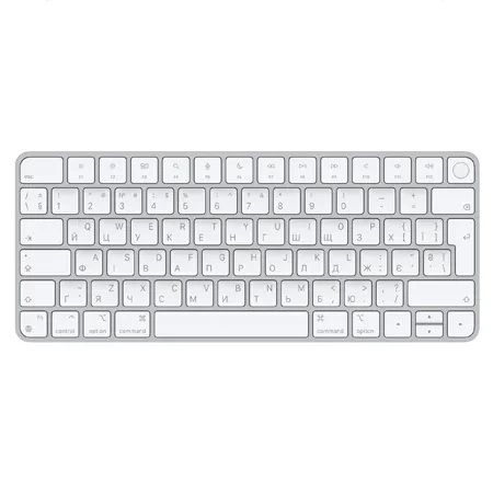 Apple Magic Keyboard with Touch ID (Ukrainian layout) - white