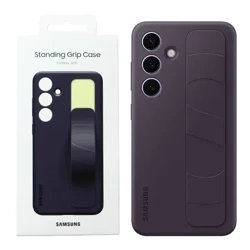 Samsung Galaxy S24 Plus Standing Grip Phone Case - Purple (Dark Violet)
