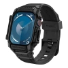 Etui ochronne z paskiem do Apple Watch 10 46 mm Spigen Rugged Armor Pro - czarne (Matte Black)