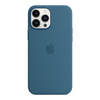 Apple iPhone 13 Pro Max silicone case MagSafe MM2Q3ZM/A - blue (Blue Jay)