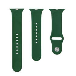 Apple Watch 1/ 2/ 3/ 4/ 5/ 6/ 7 Series 38/ 40/ 41 mm strap Silicone Sport MKU73ZM/A - green (Clover)