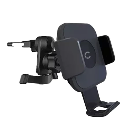 Car mount with inductive charger for Apple iPhone and Samsung Galaxy Cygnett Race 10W - black