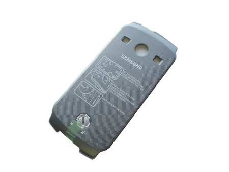 Samsung Galaxy Xcover 2 battery flap - gray