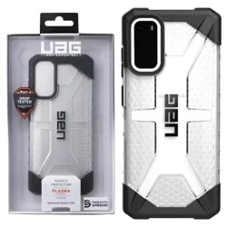 Samsung Galaxy S20 UAG Plasma phone case - transparent with black frame