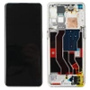 Genuine LCD display with bezel for Oppo Find X3 Pro - white (Cosmic Mocha)