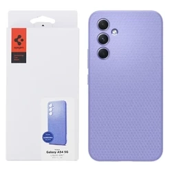 Etui na telefon Samsung Galaxy A54 5G Spigen Liquid Air silikonowe - fioletowe (Awesome Violet)