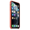 Apple iPhone 11 Pro Max Silicone Case - Orange (Clementine)