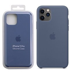 Silicone case for Apple iPhone 11 Pro - Nordic Blue (Alaskan Blue)