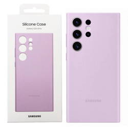 Etui na telefon Samsung Silicone Case do Galaxy S23 Ultra - lawendowe