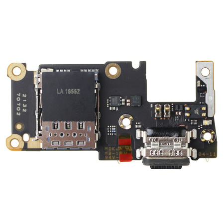 Board with USB-C charging connector, SIM card reader and microphone for Xiaomi Mi 11T 