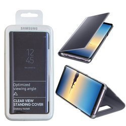 Samsung Galaxy Note 8 etui Clear View Standing Cover EF-ZN950CVEGWW -  fioletowy (Orchid Grey)