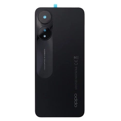 Battery flap for Oppo A78 5G original - black (Glowing Black)