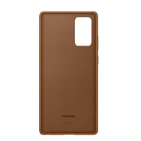 Samsung Galaxy Note 20 leather case Leather Cover EF-VN980LAEGWW - brown